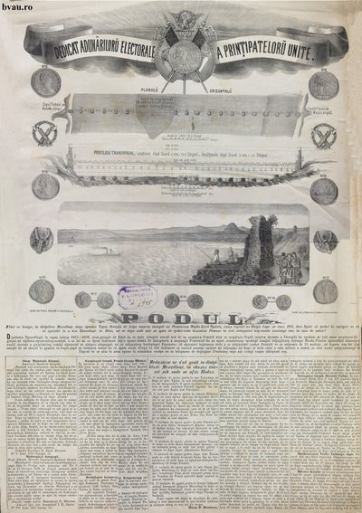 Dedicato alle assemblee elettorali dei Principati Uniti da Georg Johann Vernich